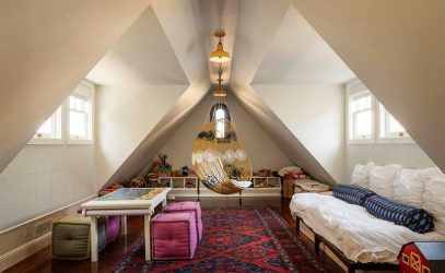 Дизайн дома с мансардой (170+ Фото) — Варианты отделки интерьера комнаты