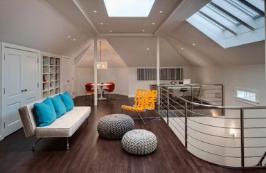 Дизайн дома с мансардой (170+ Фото) — Варианты отделки интерьера комнаты