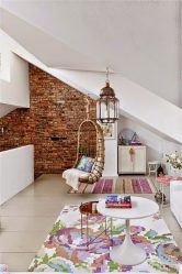 Дизайн дома с мансардой (170+ Фото) — Варианты отделки интерьера комнаты