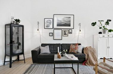 Кожаный диван в интерьере: С чем подать? 160+ (Фото). От больших до маленьких. От белых до черных