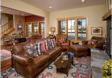 Кожаный диван в интерьере: С чем подать? 160+ (Фото). От больших до маленьких. От белых до черных