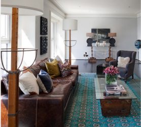 Кожаный диван в интерьере: С чем подать? 160+ (Фото). От больших до маленьких. От белых до черных