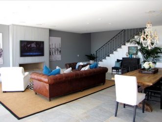 Кожаный диван в интерьере: С чем подать? 160+ (Фото). От больших до маленьких. От белых до черных