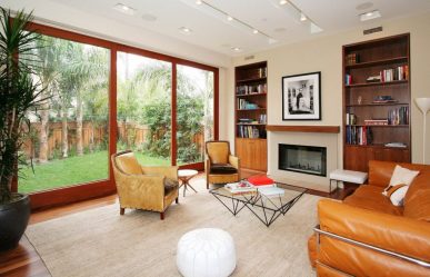 Кожаный диван в интерьере: С чем подать? 160+ (Фото). От больших до маленьких. От белых до черных