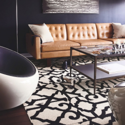 Кожаный диван в интерьере: С чем подать? 160+ (Фото). От больших до маленьких. От белых до черных