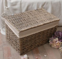 Корзина для белья в ванную: 145+ (Фото) Встраиваемых, Плетеных, Угловых