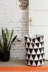 Корзина для белья в ванную: 145+ (Фото) Встраиваемых, Плетеных, Угловых