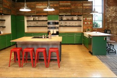 Урбанистический шик кухонь в стиле лофт — 255+ (Фото) Индустриальной атмосферы