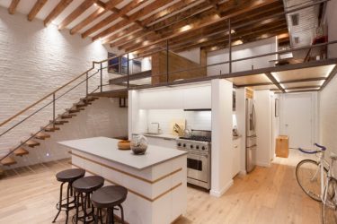 Урбанистический шик кухонь в стиле лофт — 255+ (Фото) Индустриальной атмосферы