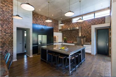 Урбанистический шик кухонь в стиле лофт — 255+ (Фото) Индустриальной атмосферы