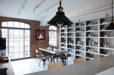 Урбанистический шик кухонь в стиле лофт — 255+ (Фото) Индустриальной атмосферы