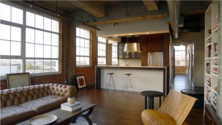 Урбанистический шик кухонь в стиле лофт — 255+ (Фото) Индустриальной атмосферы