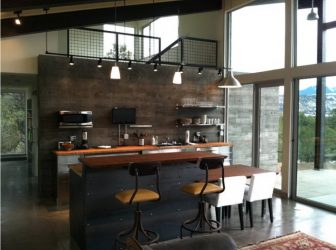 Урбанистический шик кухонь в стиле лофт — 255+ (Фото) Индустриальной атмосферы