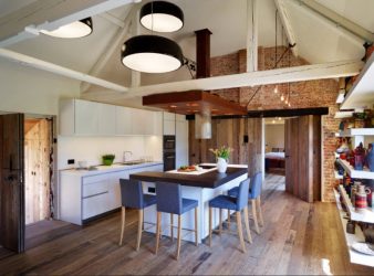 Урбанистический шик кухонь в стиле лофт — 255+ (Фото) Индустриальной атмосферы