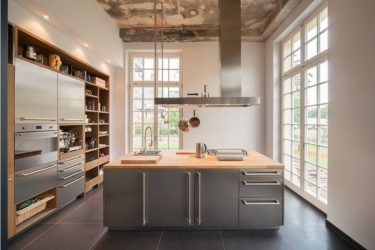 Урбанистический шик кухонь в стиле лофт — 255+ (Фото) Индустриальной атмосферы