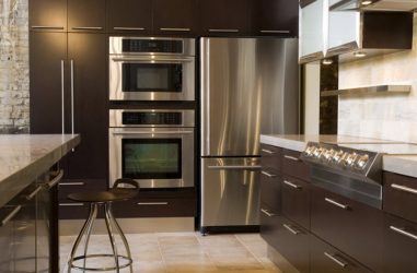 Урбанистический шик кухонь в стиле лофт — 255+ (Фото) Индустриальной атмосферы