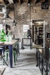 Урбанистический шик кухонь в стиле лофт — 255+ (Фото) Индустриальной атмосферы