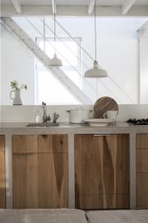 Урбанистический шик кухонь в стиле лофт — 255+ (Фото) Индустриальной атмосферы