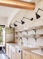 Урбанистический шик кухонь в стиле лофт — 255+ (Фото) Индустриальной атмосферы