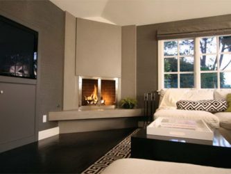 Электрический Камин с эффектом живого пламени: Настенный, Встраиваемый, Напольный. Какой модели отдать предпочтение? (230+ Фото)