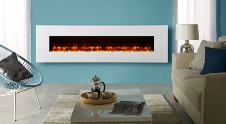Электрический Камин с эффектом живого пламени: Настенный, Встраиваемый, Напольный. Какой модели отдать предпочтение? (230+ Фото)