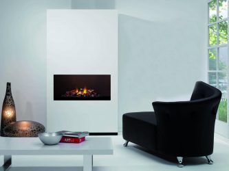Электрический Камин с эффектом живого пламени: Настенный, Встраиваемый, Напольный. Какой модели отдать предпочтение? (230+ Фото)