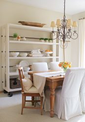 Дизайн красивых Кухонь в стиле Прованс: 240+ Фото Современных Оформлений (стены, потолок, шторы)