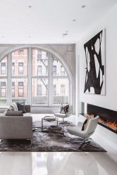 Электрический Камин с эффектом живого пламени: Настенный, Встраиваемый, Напольный. Какой модели отдать предпочтение? (230+ Фото)