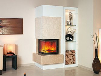 Электрический Камин с эффектом живого пламени: Настенный, Встраиваемый, Напольный. Какой модели отдать предпочтение? (230+ Фото)