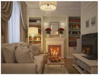 Электрический Камин с эффектом живого пламени: Настенный, Встраиваемый, Напольный. Какой модели отдать предпочтение? (230+ Фото)