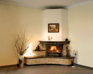 Электрический Камин с эффектом живого пламени: Настенный, Встраиваемый, Напольный. Какой модели отдать предпочтение? (230+ Фото)