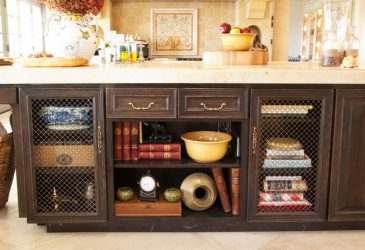 Дизайн красивых Кухонь в стиле Прованс: 240+ Фото Современных Оформлений (стены, потолок, шторы)