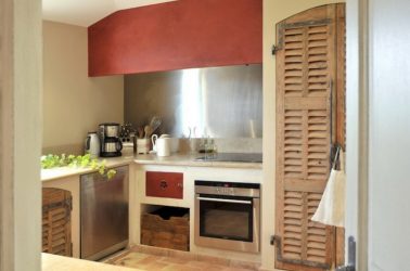 Дизайн красивых Кухонь в стиле Прованс: 240+ Фото Современных Оформлений (стены, потолок, шторы)