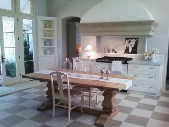 Дизайн красивых Кухонь в стиле Прованс: 240+ Фото Современных Оформлений (стены, потолок, шторы)