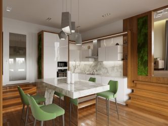 Кухня с характером: дизайн интерьера в скандинавском стиле (190+ Фото)