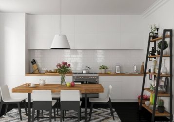 Кухня с характером: дизайн интерьера в скандинавском стиле (190+ Фото)