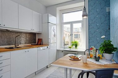 Кухня с характером: дизайн интерьера в скандинавском стиле (190+ Фото)