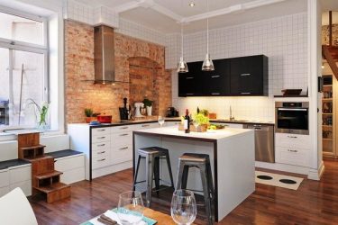 Кухня с характером: дизайн интерьера в скандинавском стиле (190+ Фото)