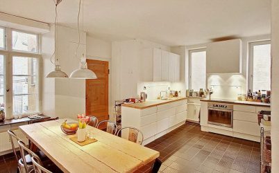 Кухня с характером: дизайн интерьера в скандинавском стиле (190+ Фото)