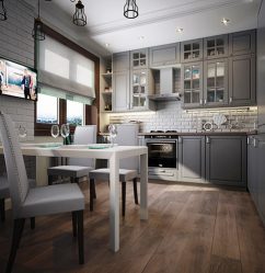 Кухня с характером: дизайн интерьера в скандинавском стиле (190+ Фото)