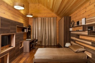 Ламинат в интерьере квартиры (на полу, стенах, потолке). Полезные советы, рекомендации, ТОП-5 трендов + 100 ФОТО