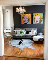 Ламинат в интерьере квартиры (на полу, стенах, потолке). Полезные советы, рекомендации, ТОП-5 трендов + 100 ФОТО