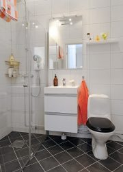 Современный модный дизайн совмещенной ванной комнаты со стиральной машиной. ТОП-10 идей для экономии пространства + 50 ФОТО