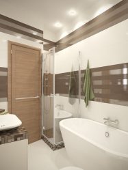 Современный модный дизайн совмещенной ванной комнаты со стиральной машиной. ТОП-10 идей для экономии пространства + 50 ФОТО