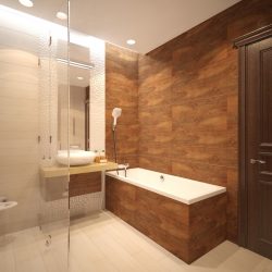 Современный модный дизайн совмещенной ванной комнаты со стиральной машиной. ТОП-10 идей для экономии пространства + 50 ФОТО