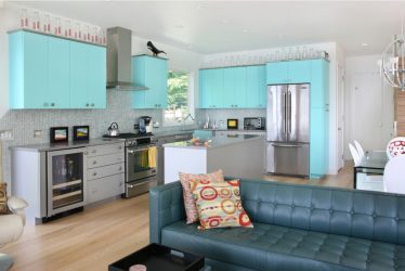 Куда поставить холодильник, если кухня маленькая? Учимся экономить пространство: 120+ Фото расположений в дизайне