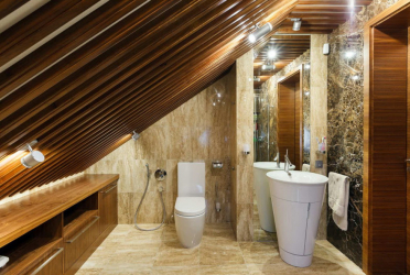 Мансардный этаж в доме: Как обустроить? Особенности, которые нужно учесть (170+ Фото спальни, ванной, детской)