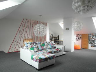 Мансардный этаж в доме: Как обустроить? Особенности, которые нужно учесть (170+ Фото спальни, ванной, детской)