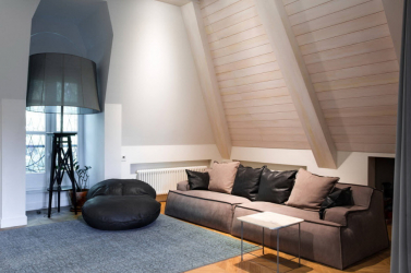 Мансардный этаж в доме: Как обустроить? Особенности, которые нужно учесть (170+ Фото спальни, ванной, детской)