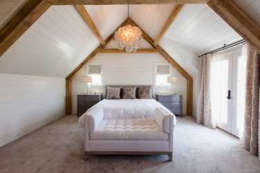 Мансардный этаж в доме: Как обустроить? Особенности, которые нужно учесть (170+ Фото спальни, ванной, детской)